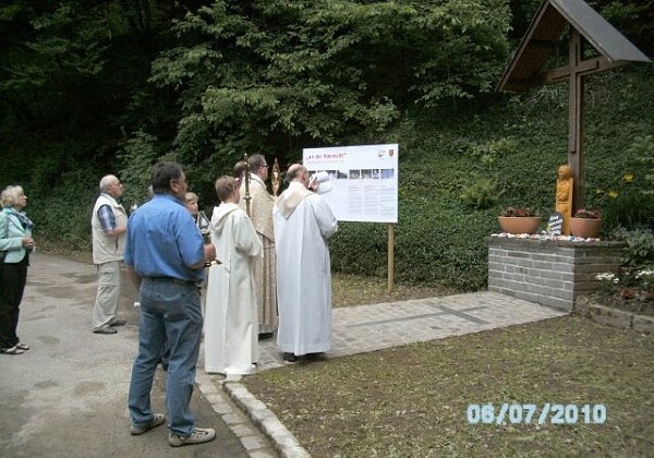 Neueinweihung JMJ-Platz Munzen 7.6.2010